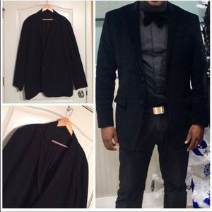 BLACK corduroy blazer